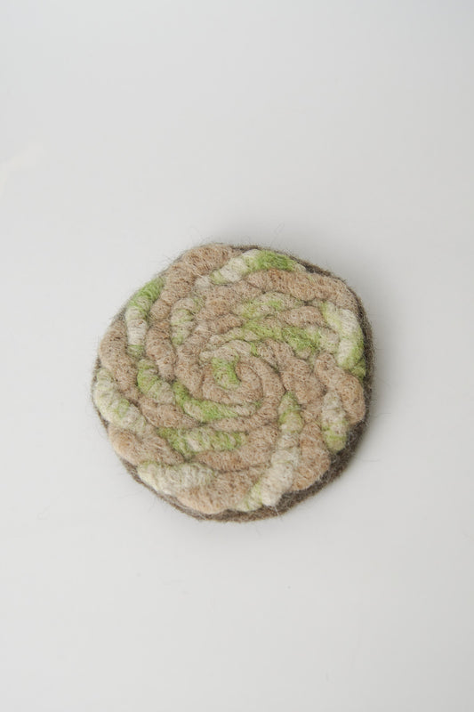 Felted Alpaca Coaster