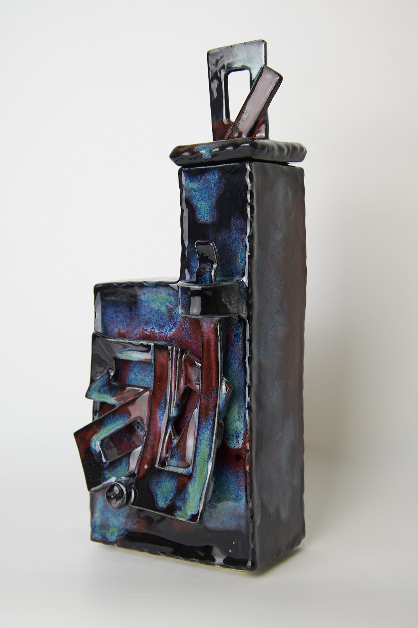 Fused Ornamental Jar