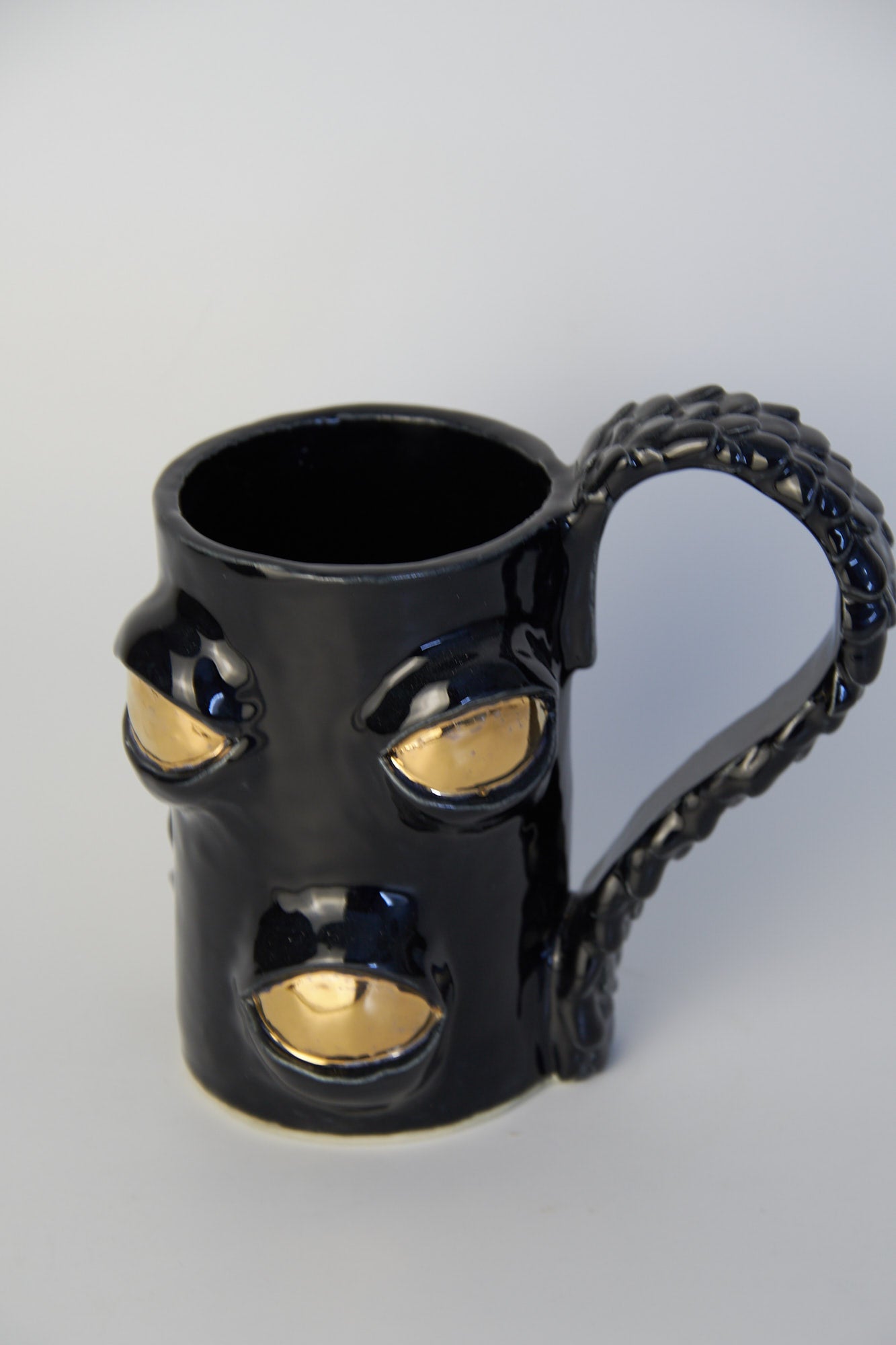Golden Eyed Monster Mug