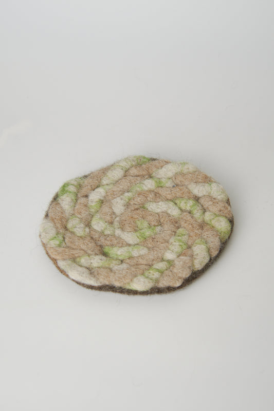 Felted Alpaca Coaster
