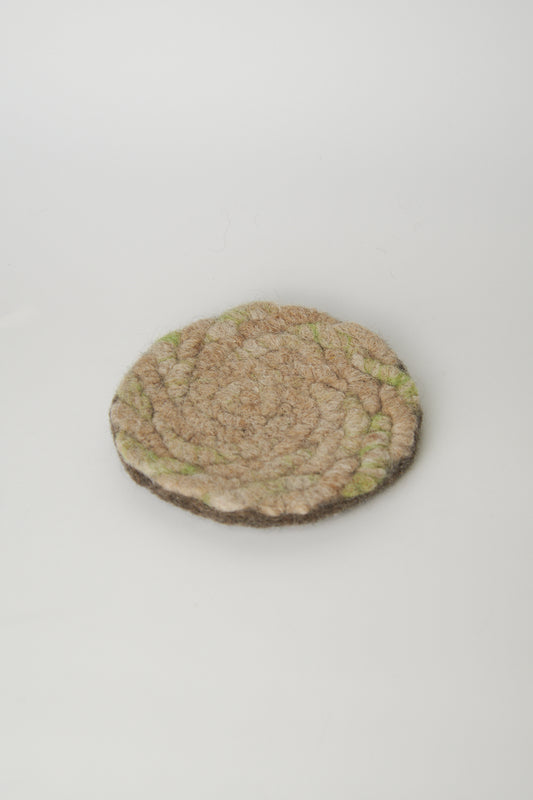 Felted Alpaca Coaster