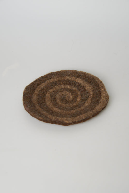 Felted Alpaca Coaster