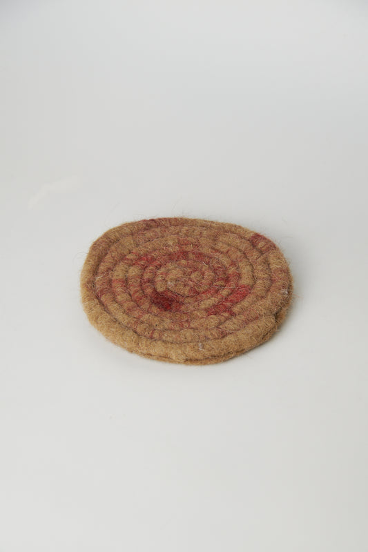 Felted Alpaca Coaster