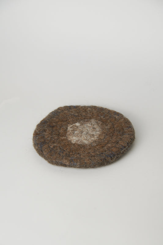 Felted Alpaca Coaster