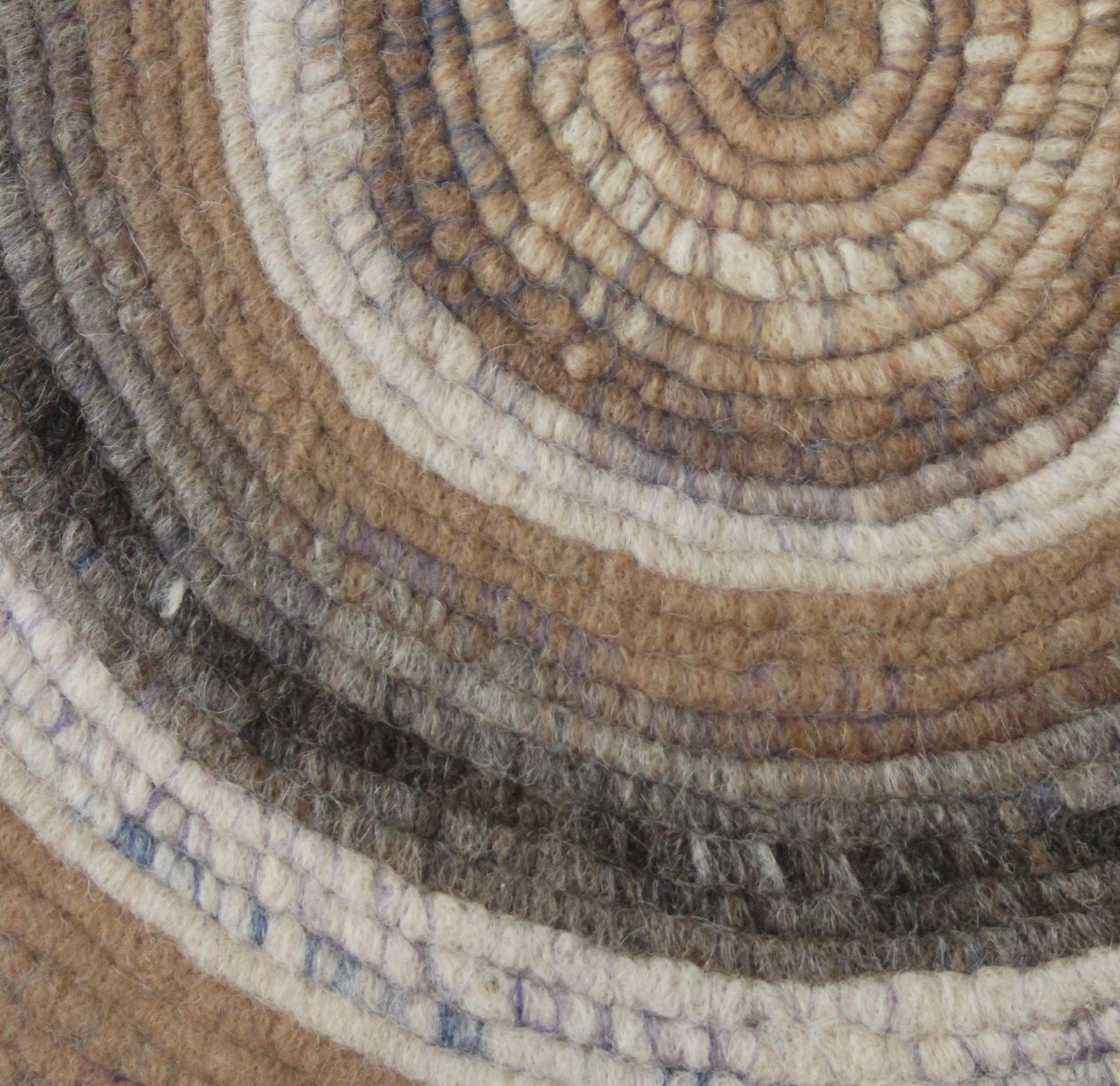 Felted Alpaca Small Area Rug 1