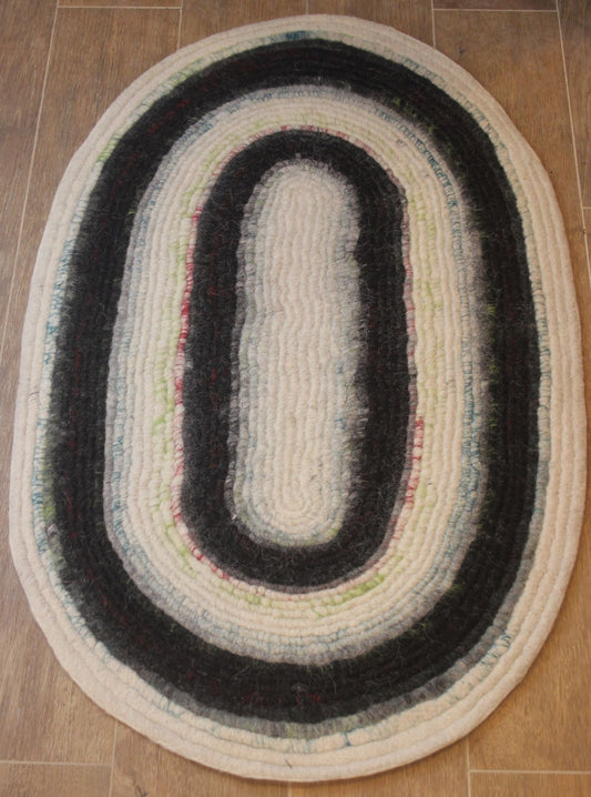 Felted Alpaca Small Area Rug 10