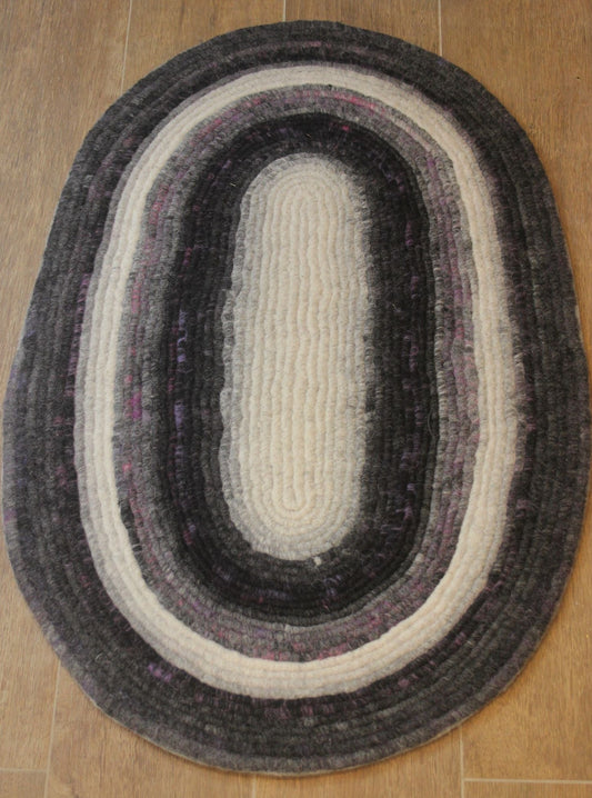 Felted Alpaca Small Area Rug 11