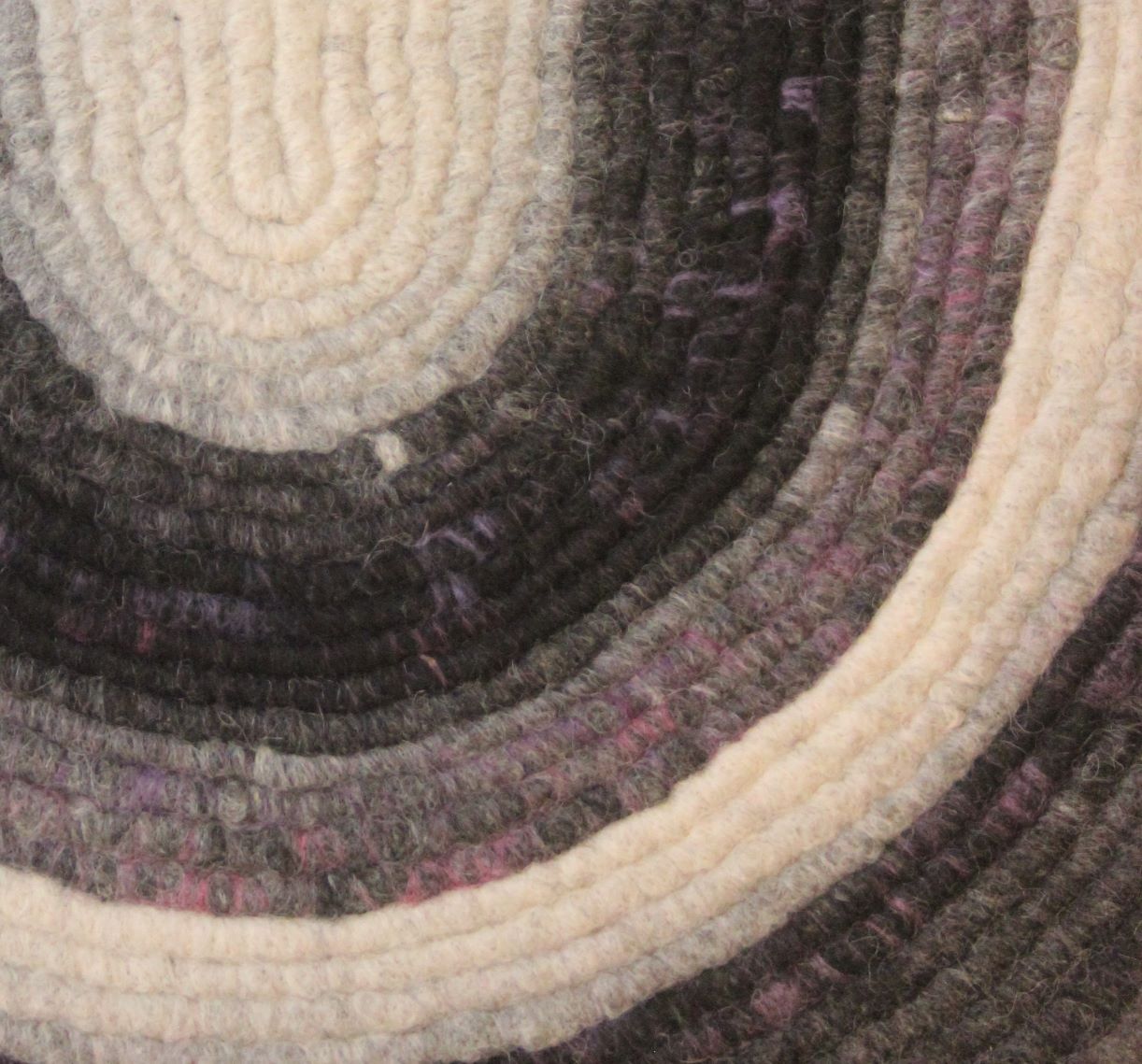 Felted Alpaca Small Area Rug 11