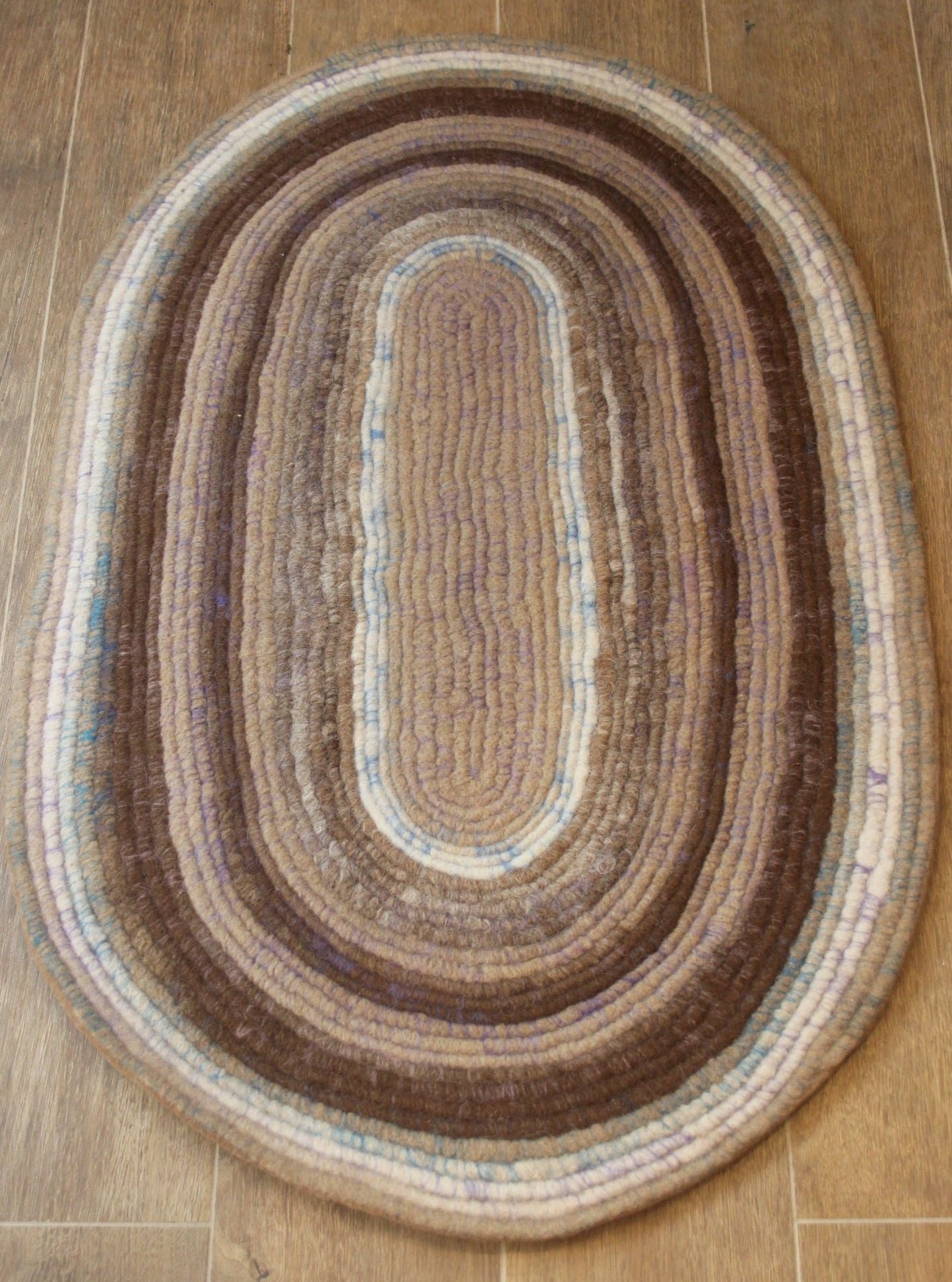 Felted Alpaca Small Area Rug 14