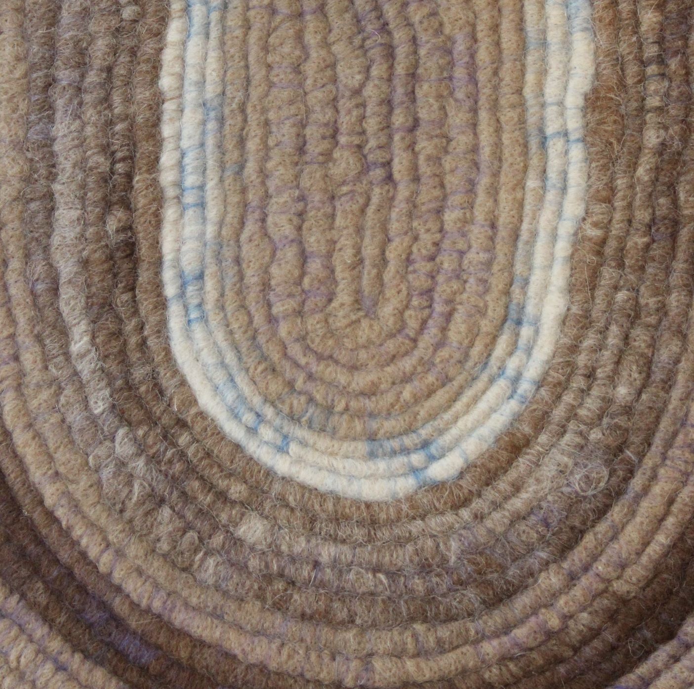 Felted Alpaca Small Area Rug 14