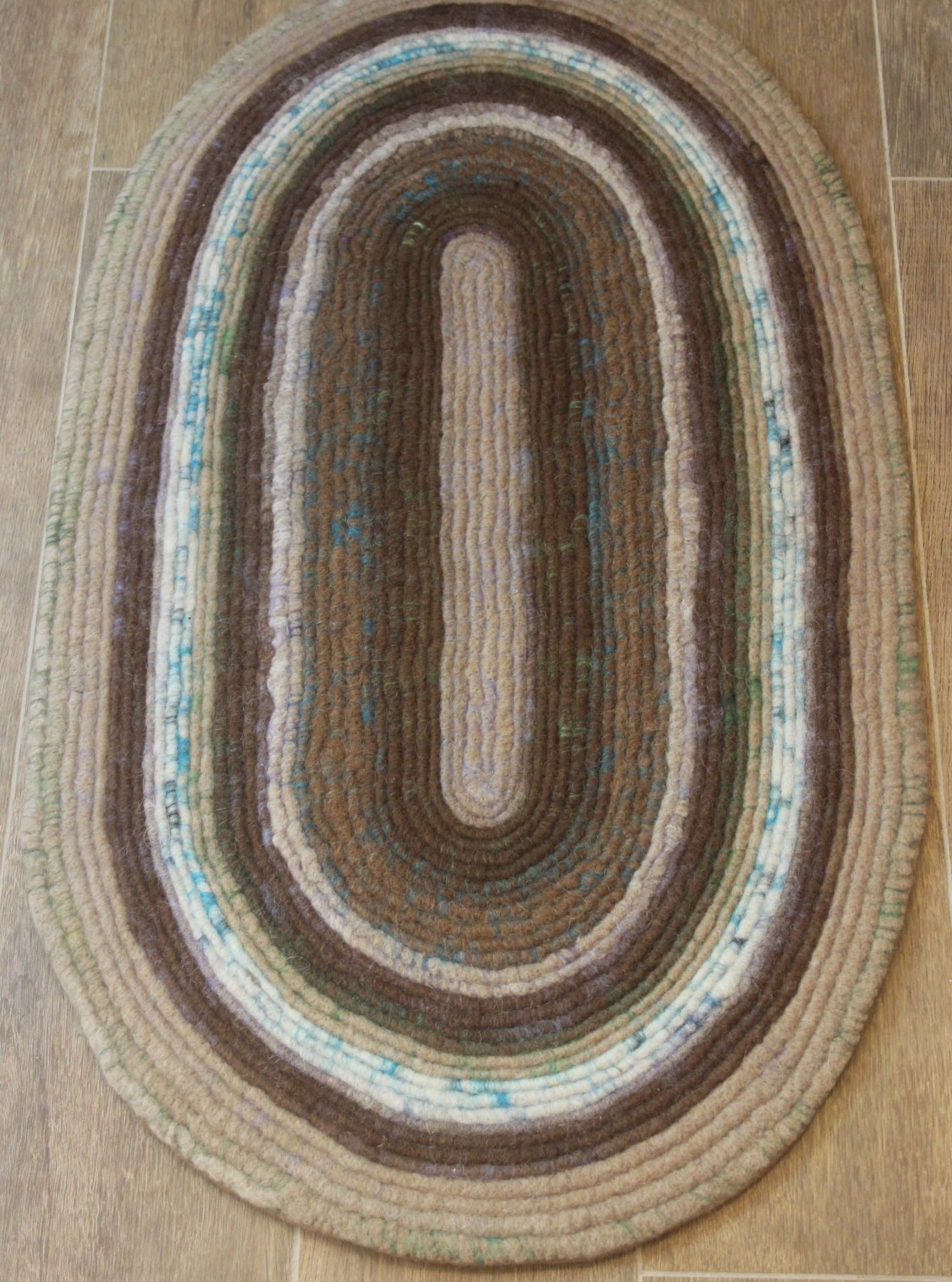 Felted Alpaca Small Area Rug 21
